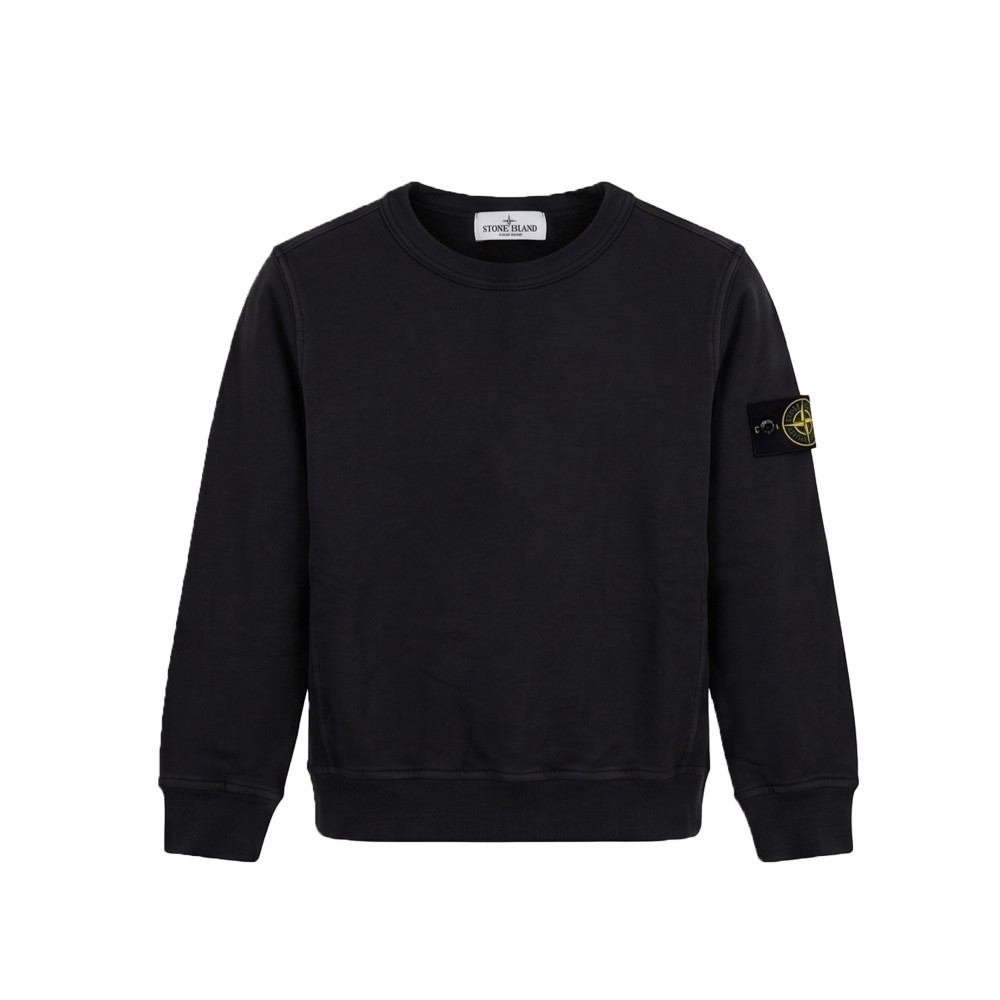 STONE ISLAND Felpa nera...