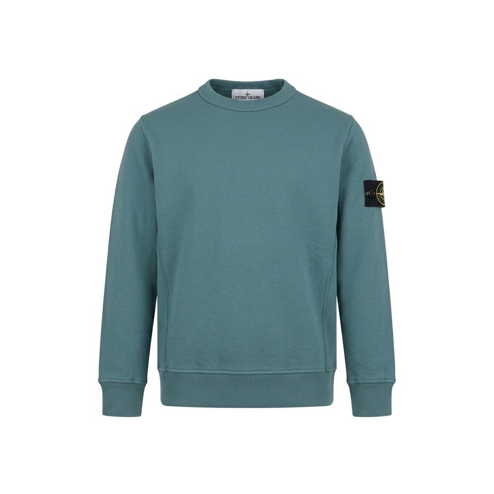 STONE ISLAND Felpa petrolio...