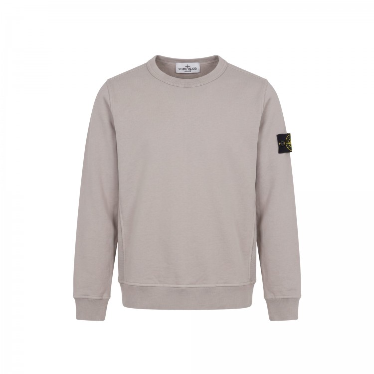 STONE ISLAND Felpa polvere girocollo bambini