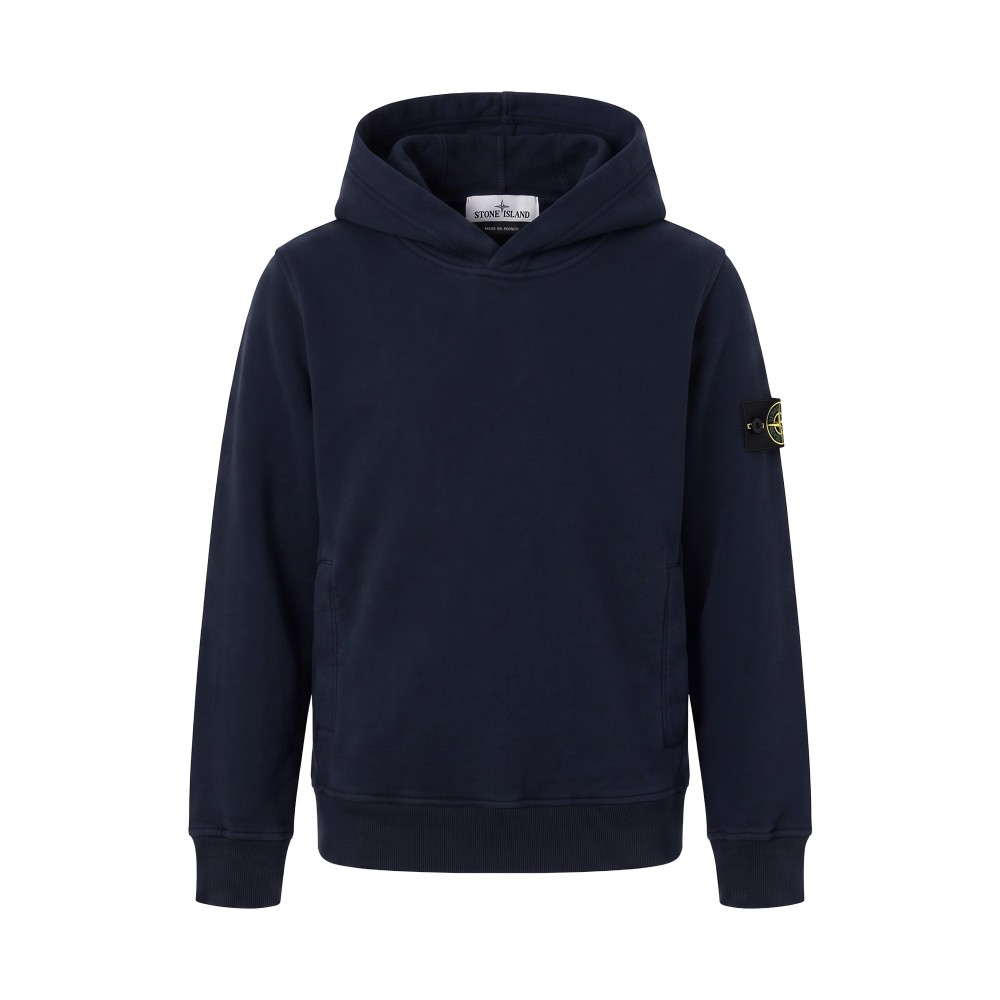 STONE ISLAND Felpa blu navy...