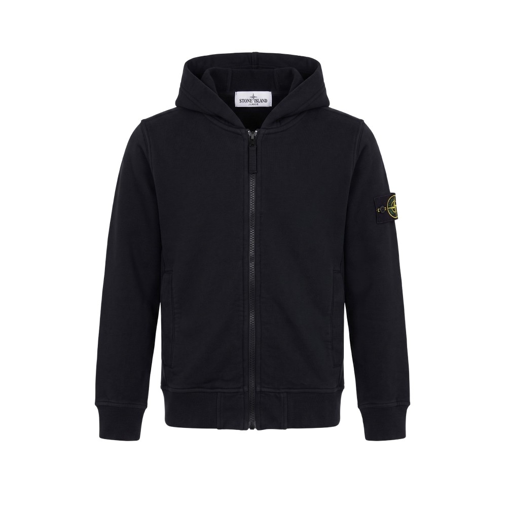 STONE ISLAND Felpa nera...