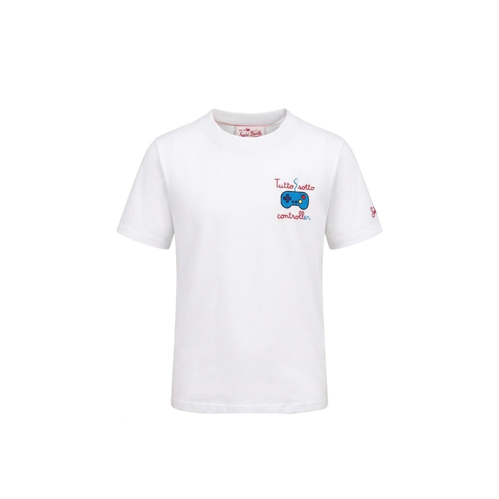SAINT BARTH T-shirt bianca...