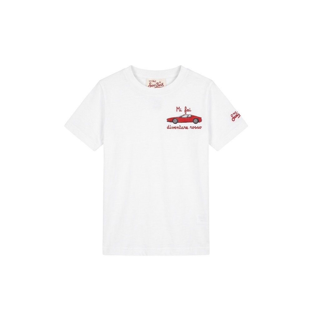 SAINT BARTH T-shirt bianca...