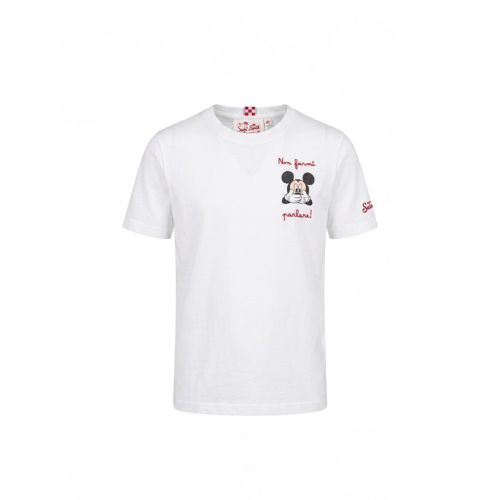 SAINT BARTH T-shirt bianca...