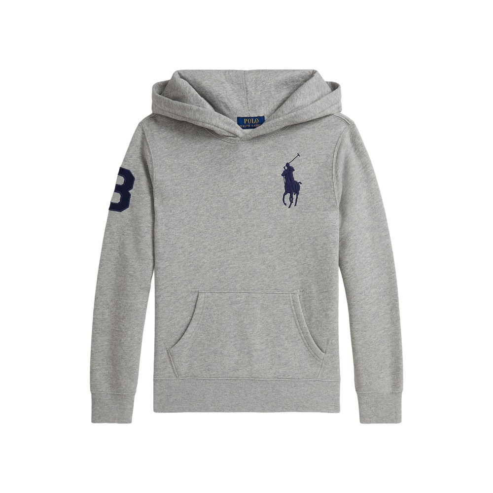 RALPH LAUREN Felpa grigia...