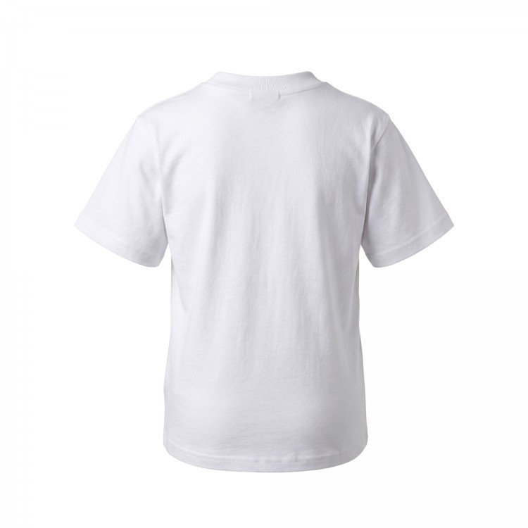 DSQUARED T-shirt bianca con logo in rilievo bambino