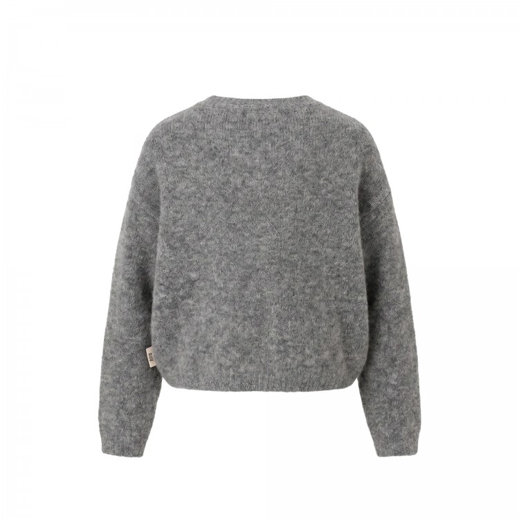 DOUDOU Cardigan grigio bambina