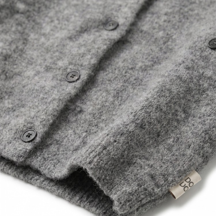 DOUDOU Cardigan grigio bambina