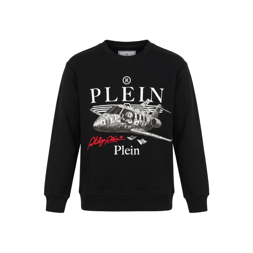 PHILIPP PLEIN Felpa nera...