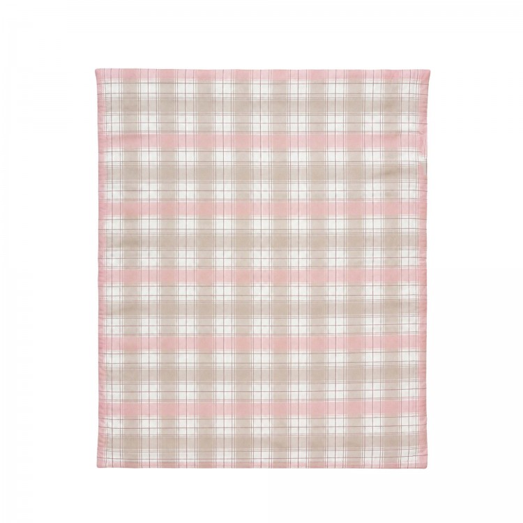 MARLU' Copertina rosa in ciniglia neonata