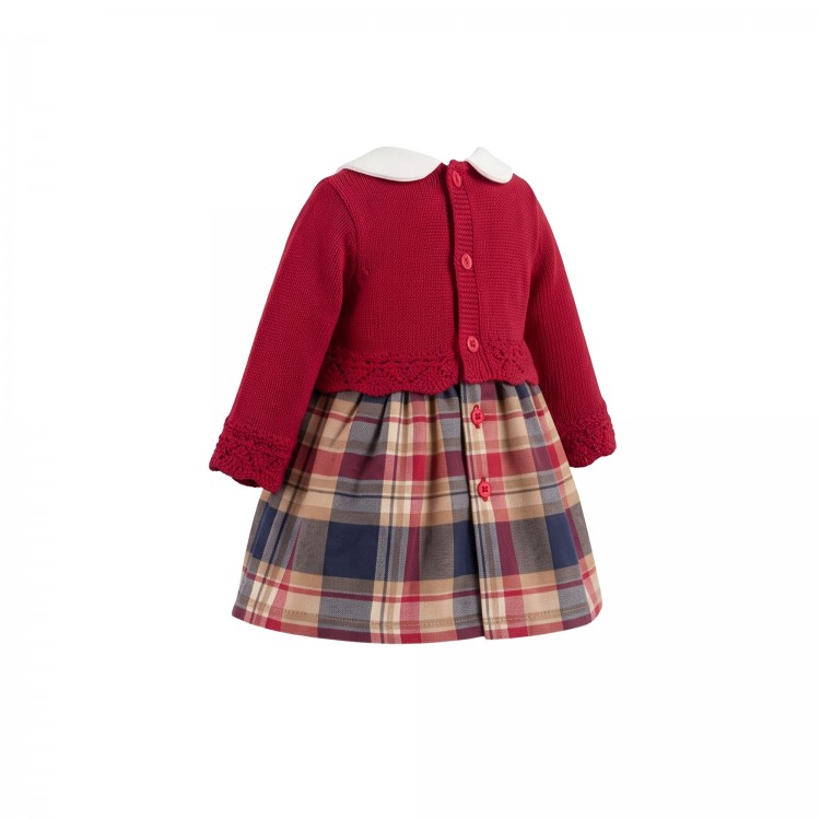 MAYORAL NEWBORN Abitino bordeaux neonata