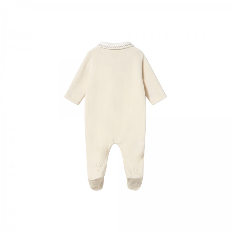 MAYORAL NEWBORN Tutina panna in ciniglia neonato