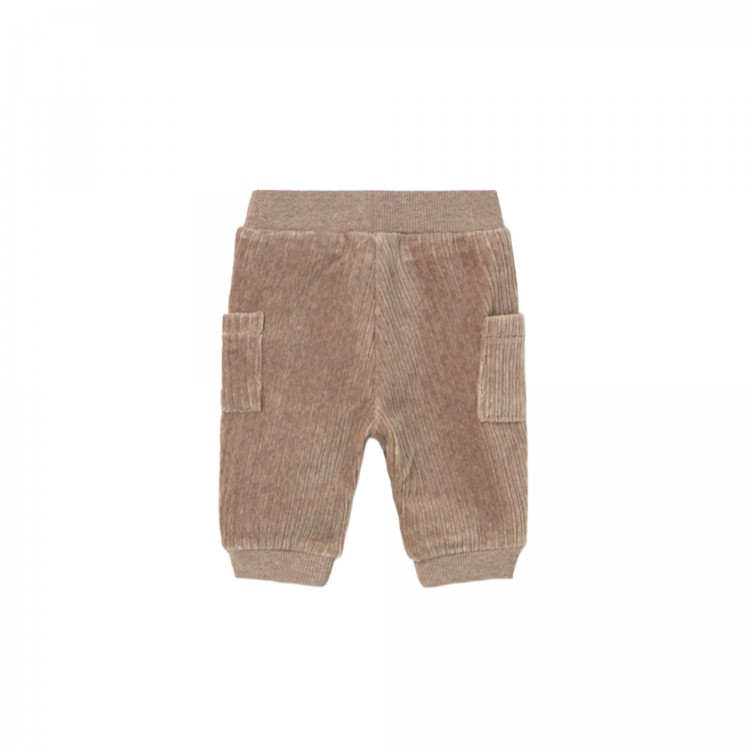 MAYORAL NEWBORN Pantalone beige punto panno neonato