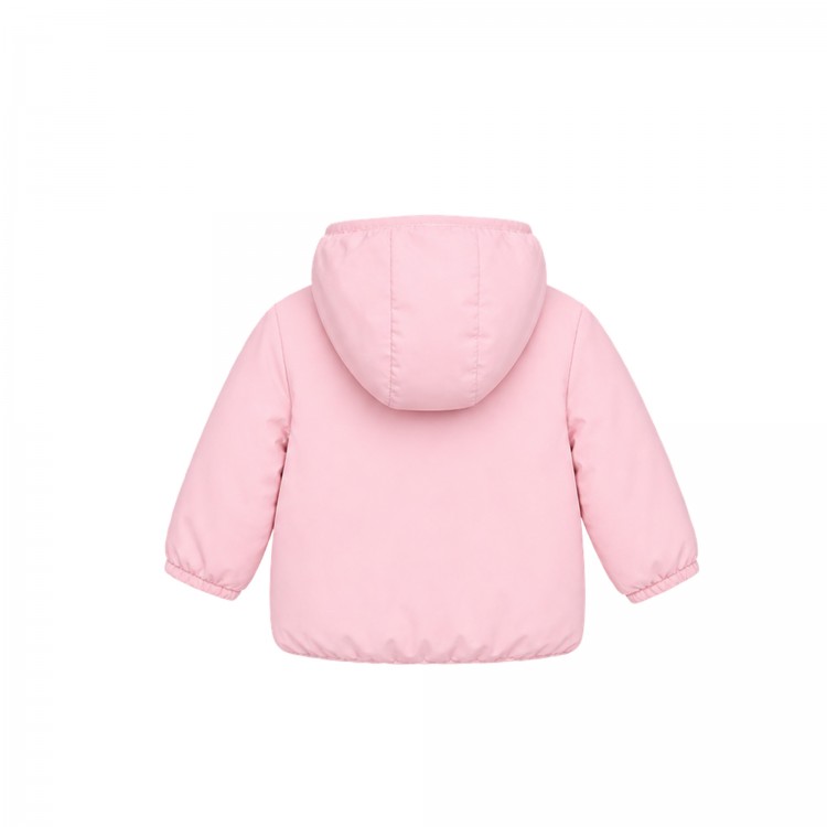 K-WAY Giubbotto rosa reversibile neonata