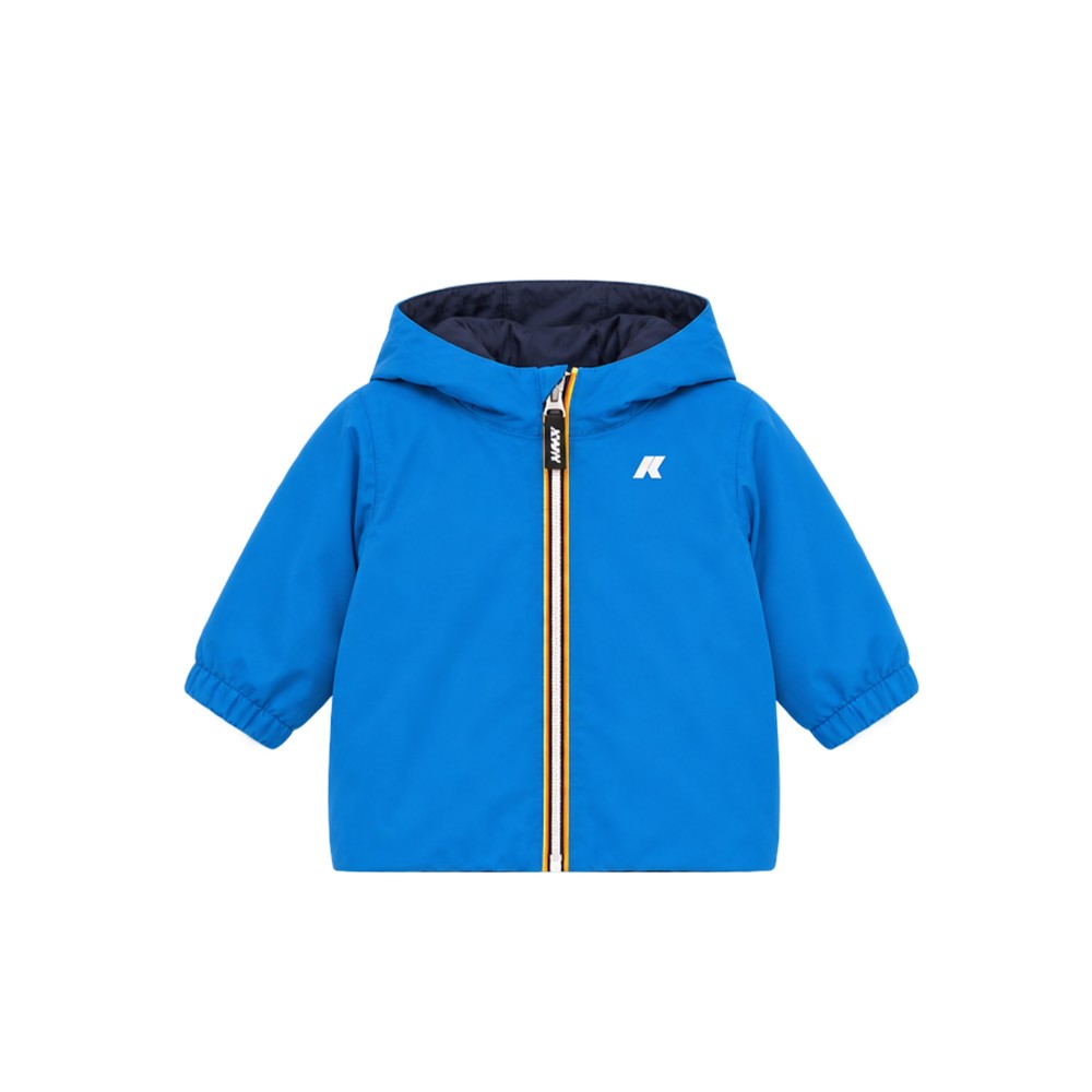 K-WAY Giubbotto azzurro...