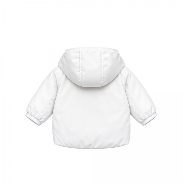 K-WAY Giubbotto bianco reversibile neonato